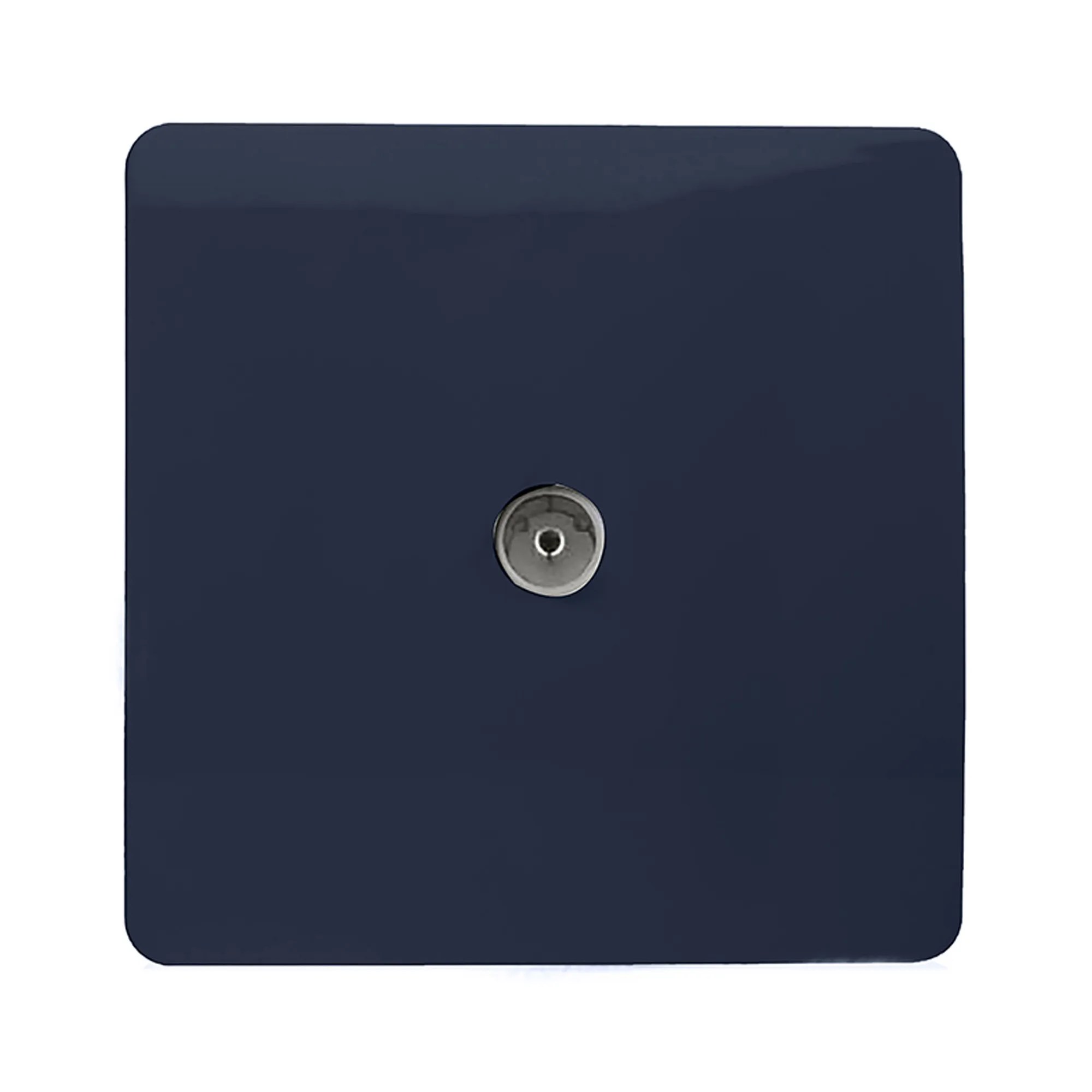 Navy Blue Wiring Accessories Trendi Decorative Screwless